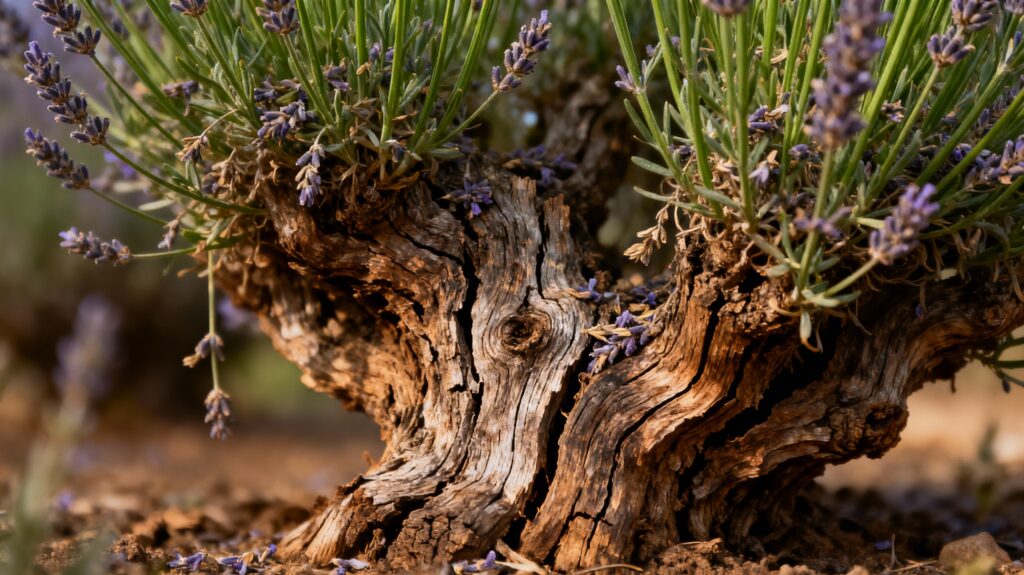 年々茎がごつごつと木質化して見栄えが悪くなる