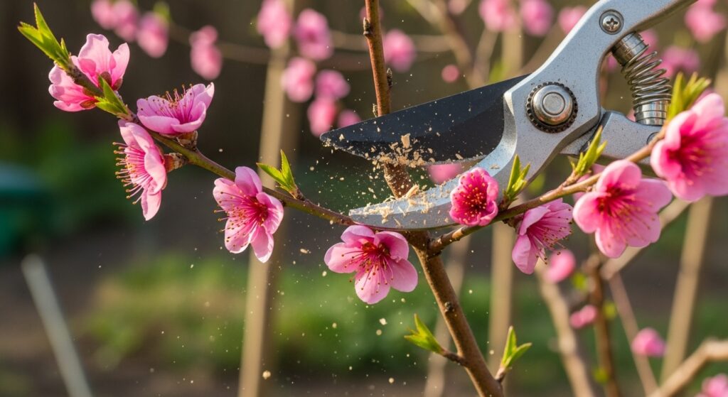 花桃を小さく育てる基本の剪定方法